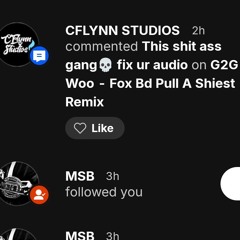 G2G Woo - Never Seen Flynn(Cflynn Diss)