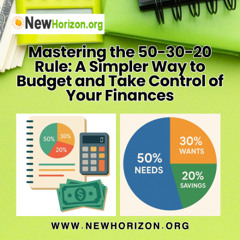 Mastering the 50-30-20 Rule A Simpler Way to Budget and Take Control of Your Finances
