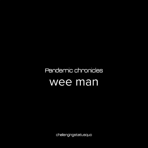 Pandemic chronicles – wee man