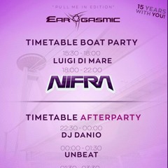 Luigi Di Mare - Live @ Ear gasmic at boat party with Nifra 31.8.2024