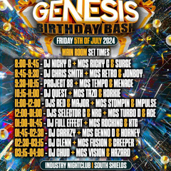 GENESIS 5/7/24 - DJ CARRZY -  MC HORNEY B2B MC GENNO D