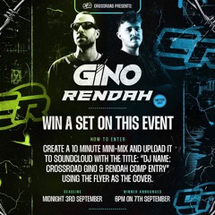NOISES : CROSSROAD GINO X RENDAH COMP ENTRY