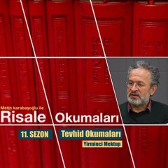 Tevhid Okumaları -Yirminci Mektup/Mukaddime - Ders 1.
