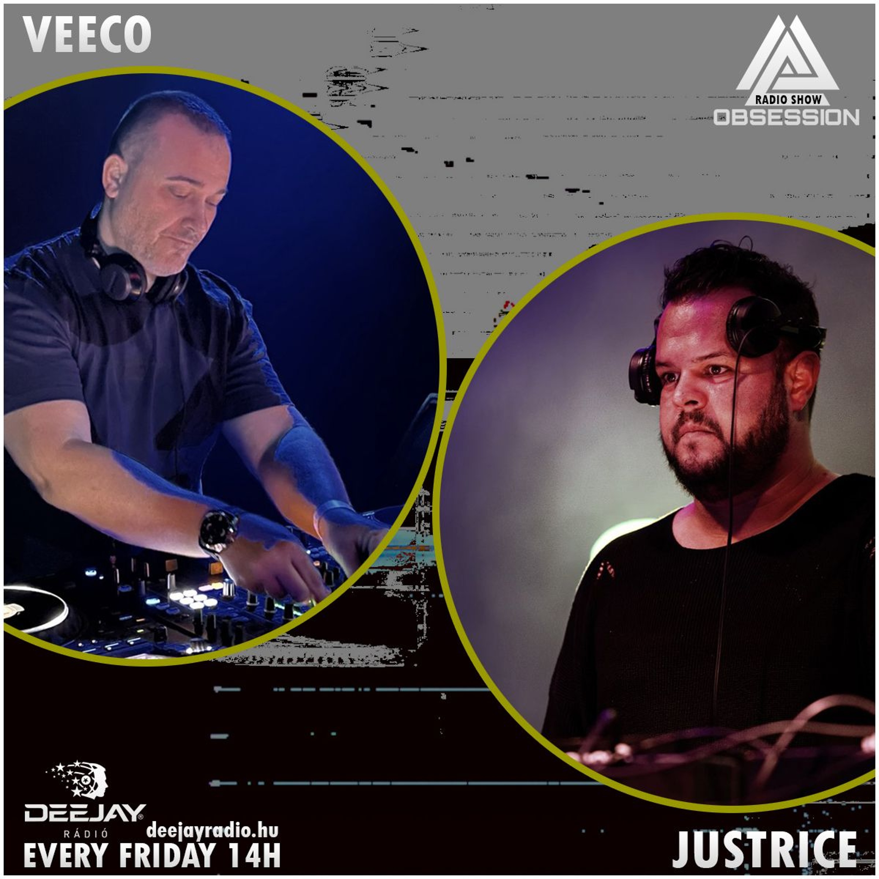 EP58. Veeco & Justrice - Obsession Radio Show  2024.11.29. [deejayradio.hu] episode artwork