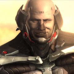 MetalGearRising-Red Sun over paradise