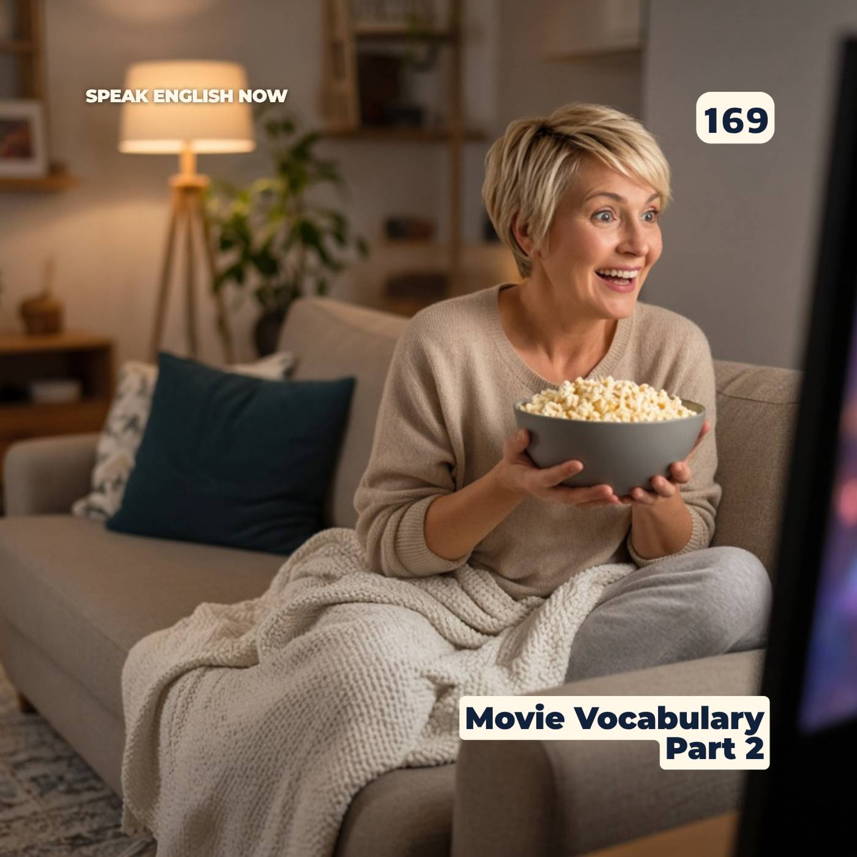 #169 Movie expressions and vocabulary  in English part2 episode artwork