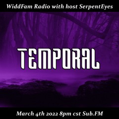Temporal Guest Mix for WiddFam Radio on Sub.FM