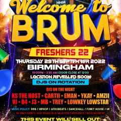 Welcome To Brum Promo mix - @DJAMZII