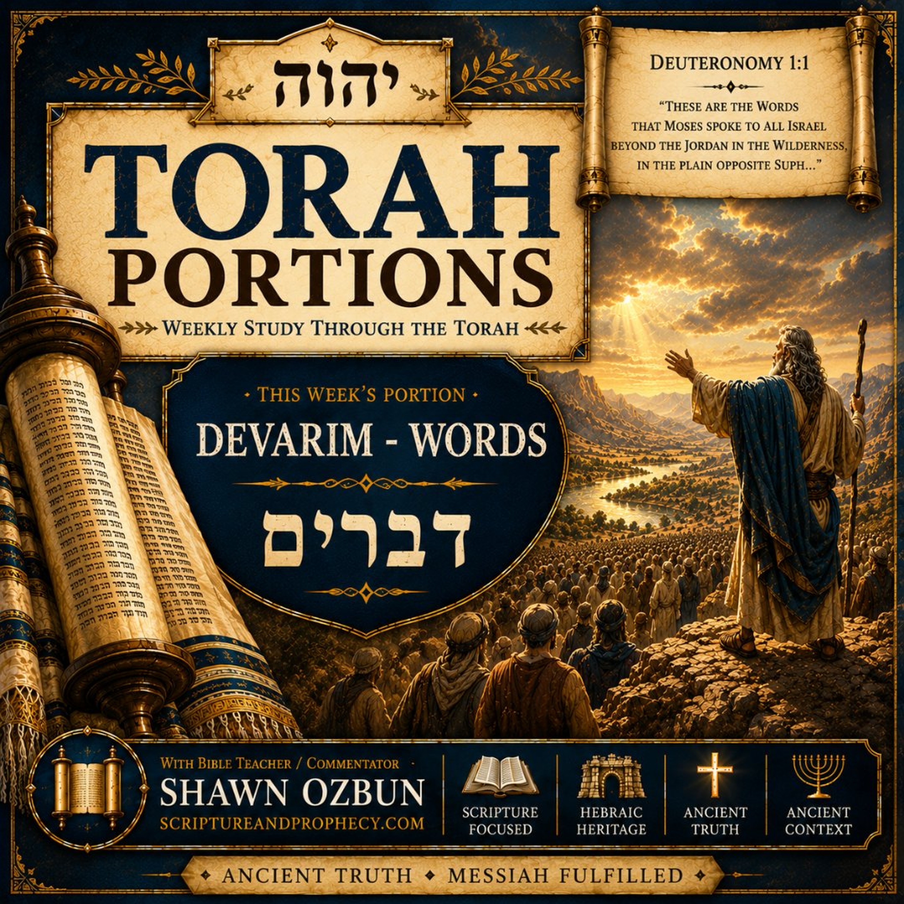 The Wilderness Years - Torah Portion - Devarim: (Deuteronomy 1–3:22)