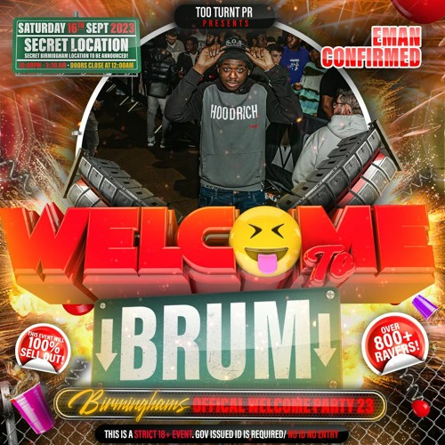 DEEJAY EMAN PRESENTS : Welcome To Brum Promo Mix 2023