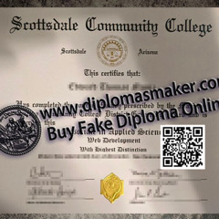 How to make a fake Scottsdale Community College degree?