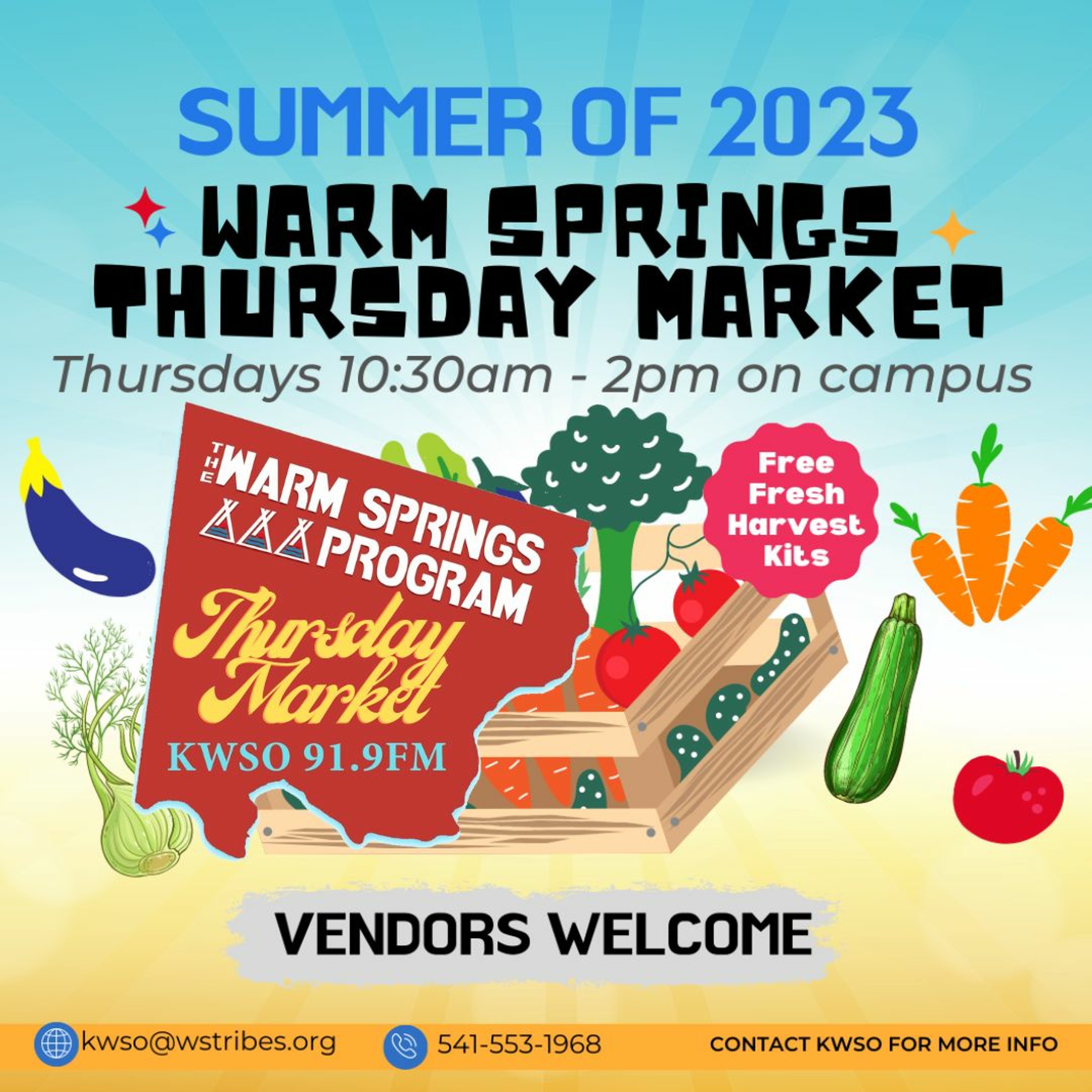 Thursday Market - KWSO Warm Springs Program Podcast episode artwork