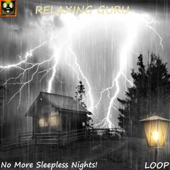 No More Sleepless Nights! Violent Thunderstorm Sounds with Thunder and Rain to Sleep, Relax - LOOP