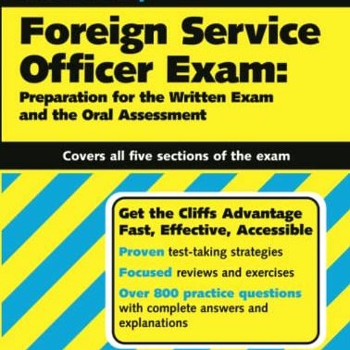 [GET] [KINDLE PDF EBOOK EPUB] CliffsTestPrep Foreign Service Officer Exam: Preparation for the Writt