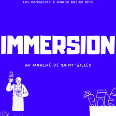 IMMERSION : le marché de Saint-Gilles