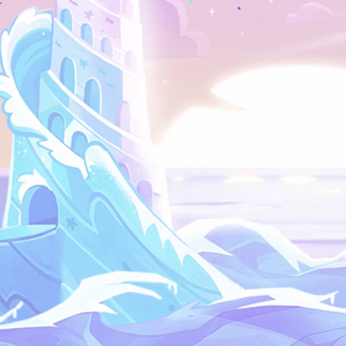 Lost city of sugarteara - Sunrise at the tower of frozen waves 해저도시 슈가티어 - 이른 아침 얼음파도의 탑 / 오븐브레이크BGM