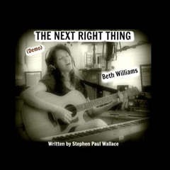 The Next Right Thing by Beth Williams