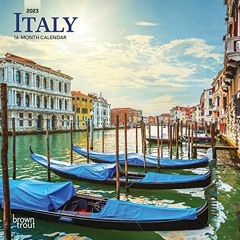 ACCESS EPUB KINDLE PDF EBOOK Italy | 2023 7 x 14 Inch Monthly Mini Wall Calendar | Br