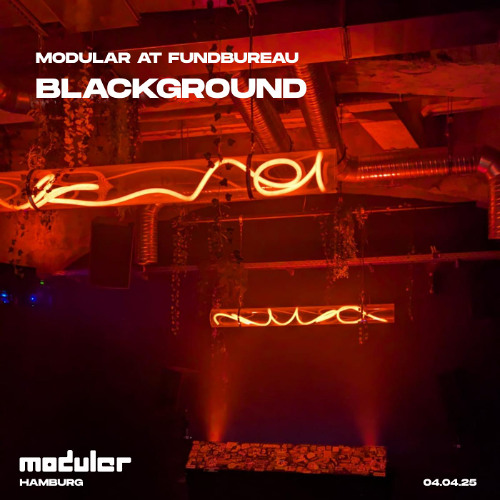 Blackground Closing Set @ Fundbureau 04-04-2025, Hamburg, Germany. TECHNO MIX