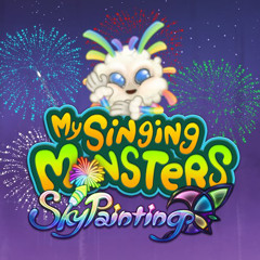 Light Island with Whiz-Bang and Dipsters (Sky-Painting 2023)