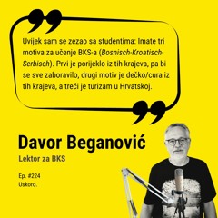 Ep. #223 – BKS u Njemačkoj, pripovijedanje BiH autora, poetika melankolije. Davor Beganović