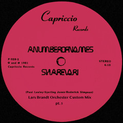 A NUMBER OF NAMES - SHARE VARI | Lars Brandt Orchester Custom Mix pt 5