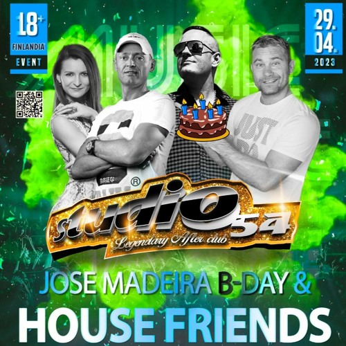 Jose Madeira b2b Funspeed  Live @ House Friends B-Day, Studio 54 Prague 29-04-2023