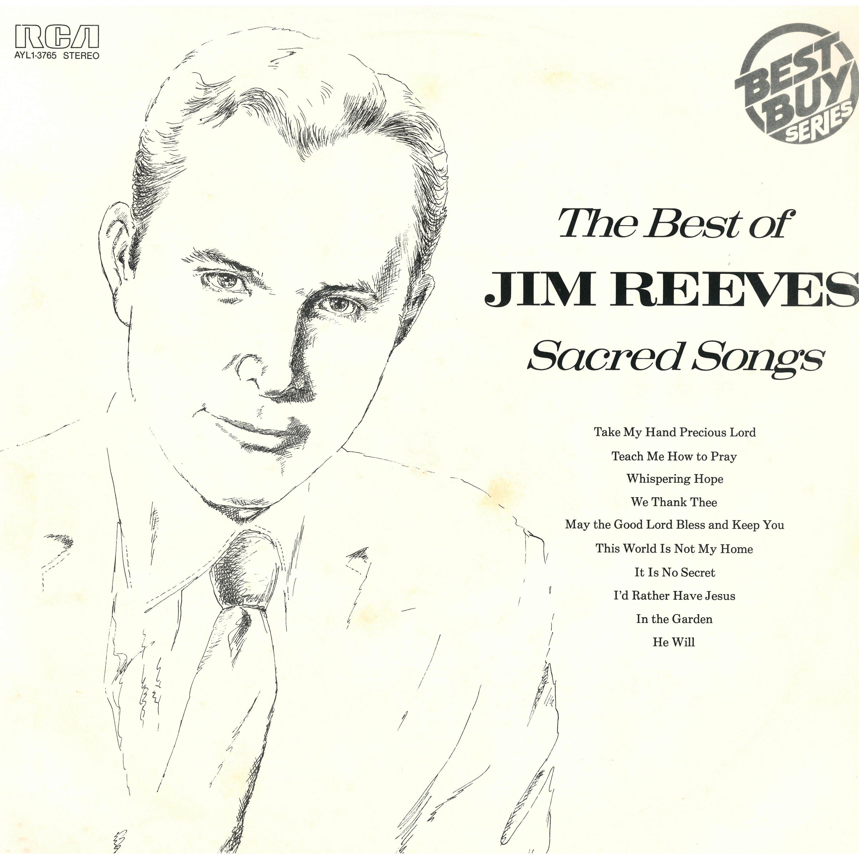 #452 The Best Of Jim Reeves Sacred Songs - RCA - AYL1-3765 - Barbados - Year 1974 - Side A episode artwork