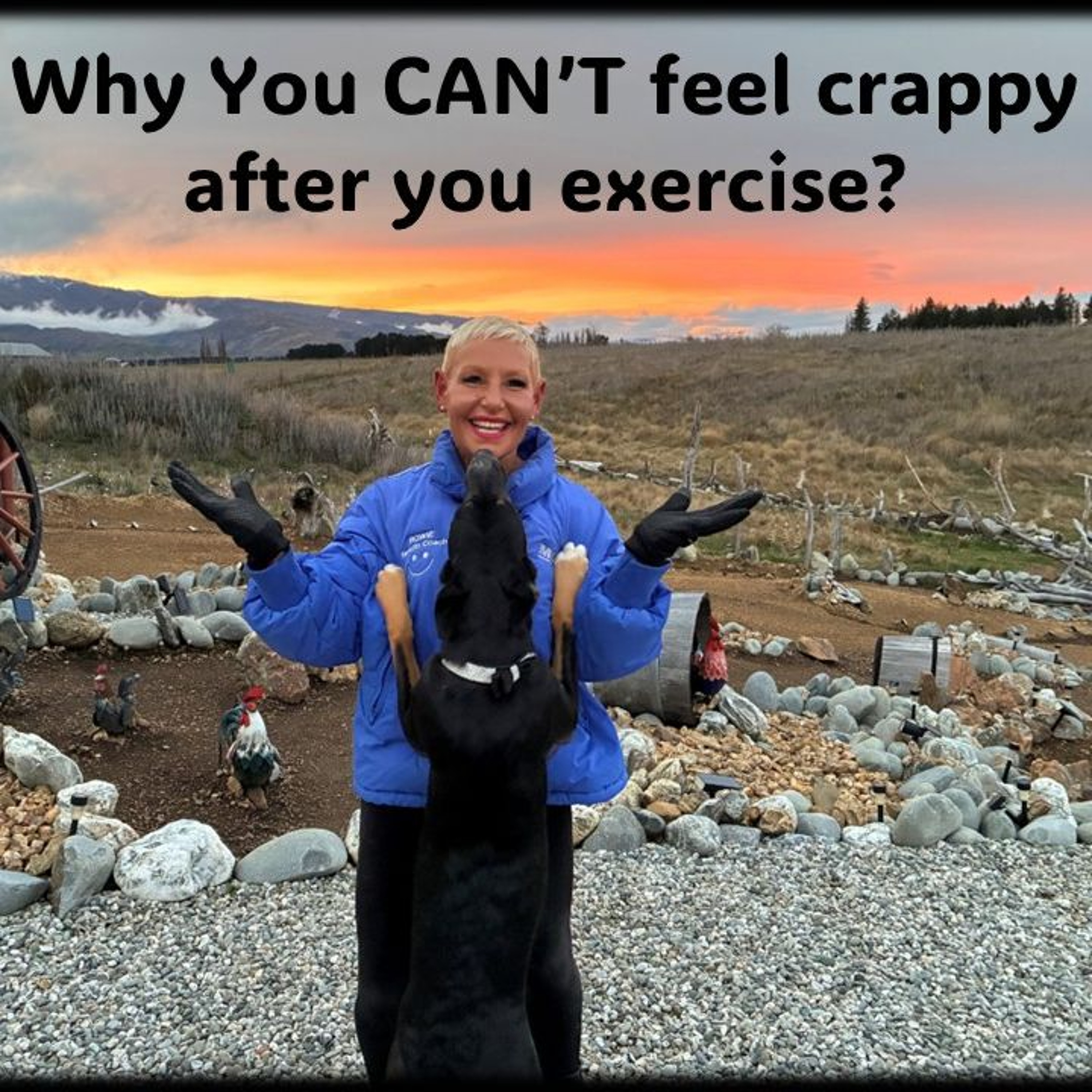 Feeling Crappy Why You CAN’T after exercise
