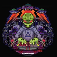 Mad Alien - Old School As Fuck!  - Mad Skillz 01 (Vinyl) Undergroundtekno
