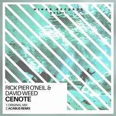 Rick Pier O'Neil, David Weed - Cenote (Original Mix)