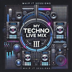 my Techno Live Mix III 🎧 Jan 2025 🚀 122 BPM ❤️ Whip It 045