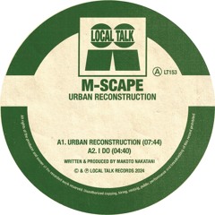 M-Scape - Urban Reconstruction