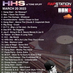 Hip Hop Stacks with Tone Spliff - 03/20/23 (DJ Premier Mix)