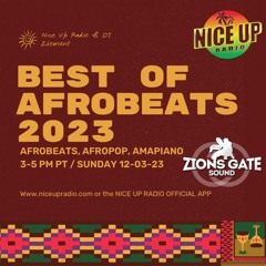 Best Of #Afrobeats & #Amapiano 2023 from DJ Element (ZGS) live on Nice Up Radio 12-3-23 (no talking)