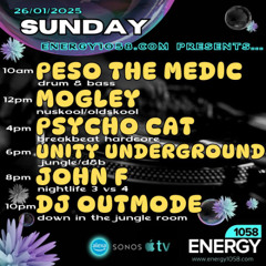 Psycho Cat live on Energy1058 26.01.2025