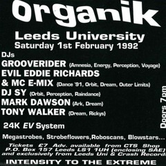 Dj Sy @ Organik (1-2-1992)