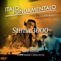 stinia3000 - Live Set @ Italo Island, Conne Island, Leipzig