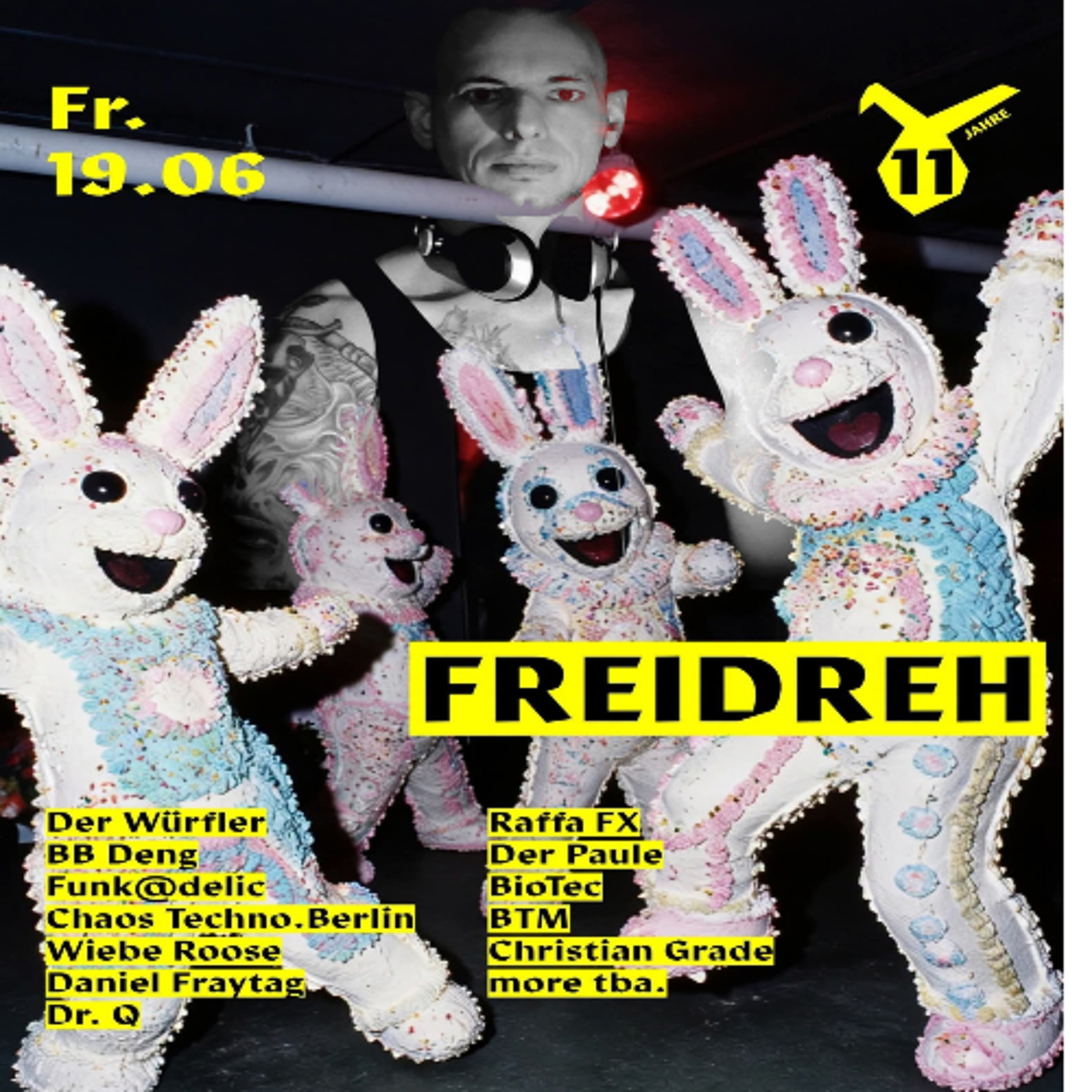 11 Jahre Hase Freidreh @ Der Weiße Hase [19 -06 - 2026 ] episode artwork