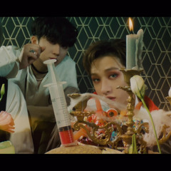 방찬(Bang Chan), 창빈(Changbin), 필릭스(Felix), 승민(Seungmin) "오늘 밤 나는 불을 켜"