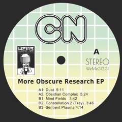 WeMe313.31  CN - More Obscure Research EP     A1  Duat