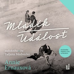 Ukazka – Annie Ernauxova – Mladik _ Udalost _ cte Tatjana Medvecka