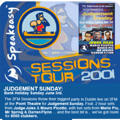 Mauro Picotto @ Judgement Sunday at The Point Dublin June 3rd 2001