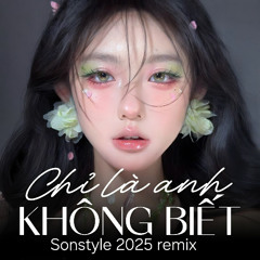 Chỉ Là Anh Không Biết - Hồ Gia Khánh (Sonstyle 2025 remix)