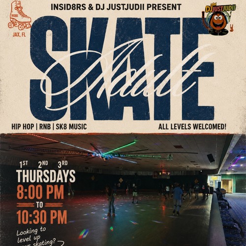 Stream INSID8RS - Adult Skate Night @ Mandarin (July 9th 2026) by
