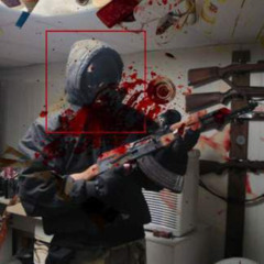 The bullet pierced