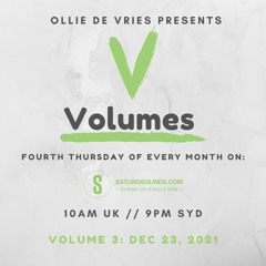 VOLUMES on Saturo Sounds - Volume 3 with Ollie de Vries (December 23, 2021)