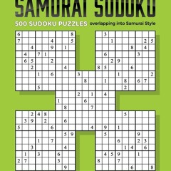 [DOWNLOAD]❤ Samurai Sudoku Puzzle Book: 500 Medium Puzzles overlapping into 100 Samurai Styl