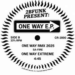 2B FUNK  Pres. ONE WAY E.P.