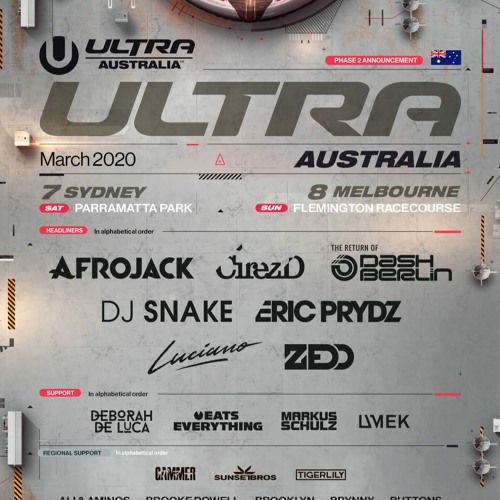 Ultra Australia Pre-Party 2020 With DJ Marc En3rgy